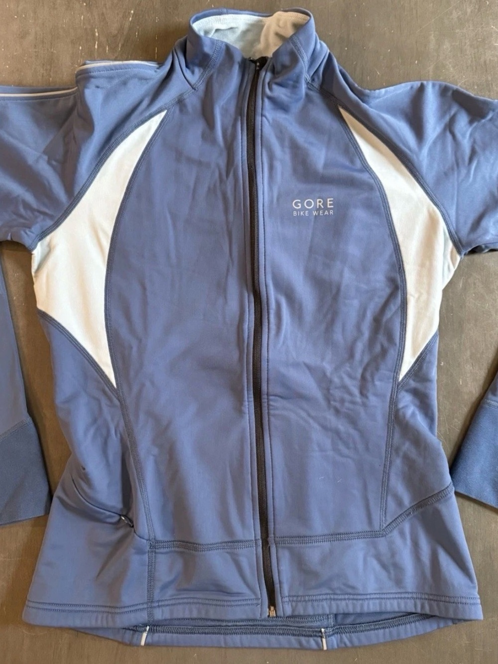 GORE Bike Wear Women's Slate-Blue Full-Zip Utility Jacket
